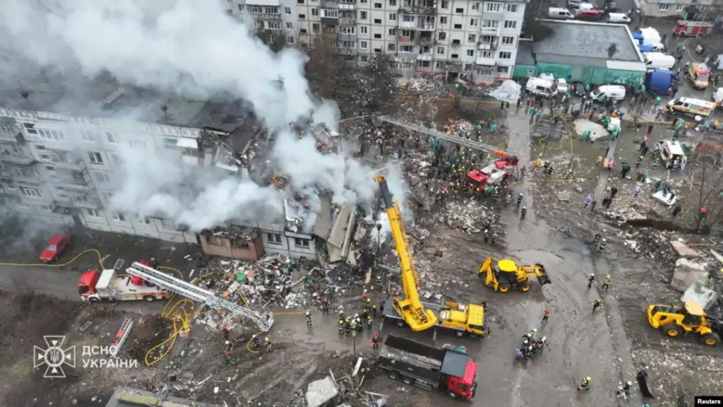 Russia, Ukraine Air Attacks Intensify Amid Ceasefire Uncertainty 5 Russian Attack