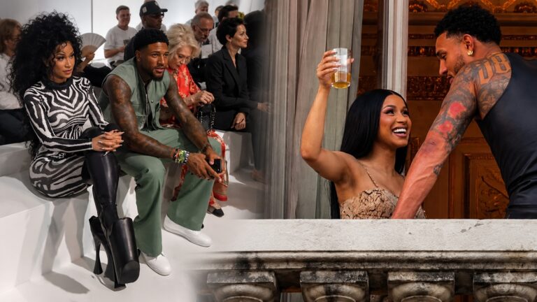 Cardi B Maduka Okoye Spark Dating Rumors in Paris