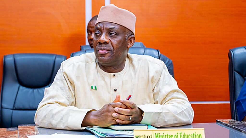 WAEC NECO Fee Hike Frozen as FG Reviews Policy 2 Education Minister Dr. Maruf Tunji Alausa
