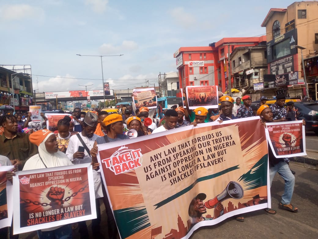 Protesters Demand Action On Economy And Insecurity​