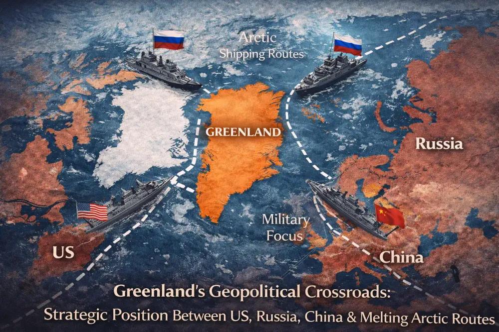 Greenland Arctic US Russia China geopolitical competition