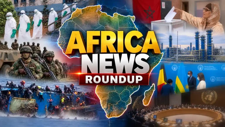 Africa news roundup featuring conflict, politics, economy and global diplomacy
