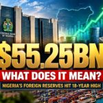 $55.25bn foreign reserves as Nigeria reaches an 18-year high