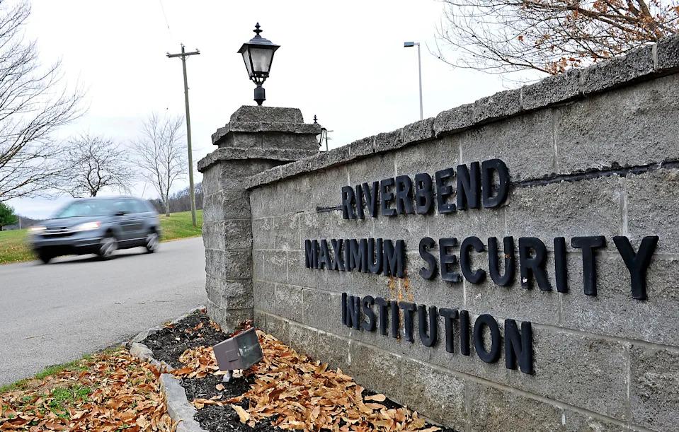 Entrance to Riverbend Maximum Security Institution in Nashville Tennessee