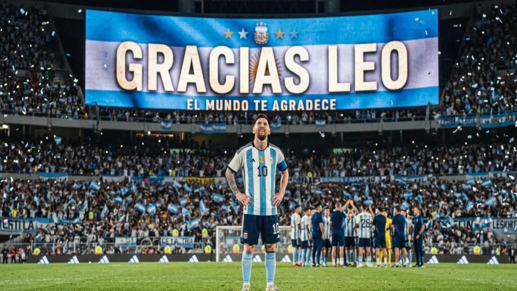 Lionel Messi Argentina Farewell