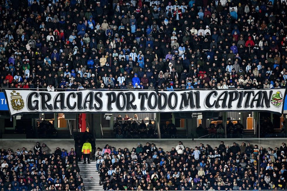 Lionel Messi Argentina farewell