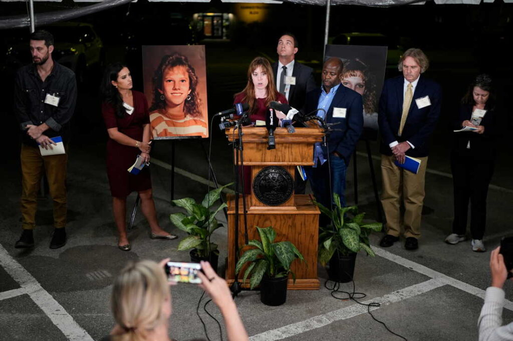 Christa Pike was halted
