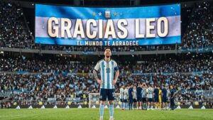 Lionel Messi Argentina Farewell