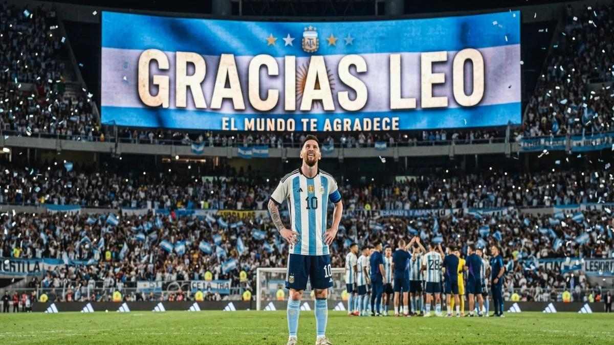Lionel Messi Argentina Farewell