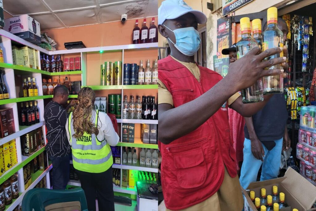 Suspected counterfeit alcohol operation
